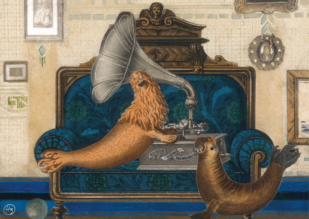 Beim Duett sind stets zu sehn, zwei Mäuler, welche offen stehen.